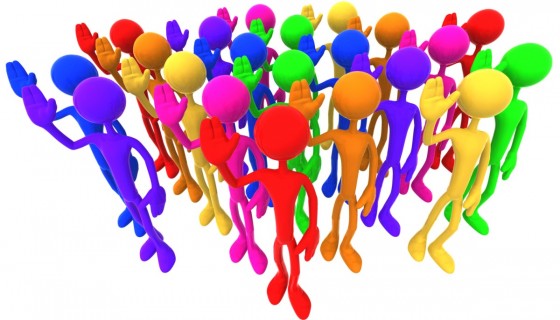 דמויות צבעוניות